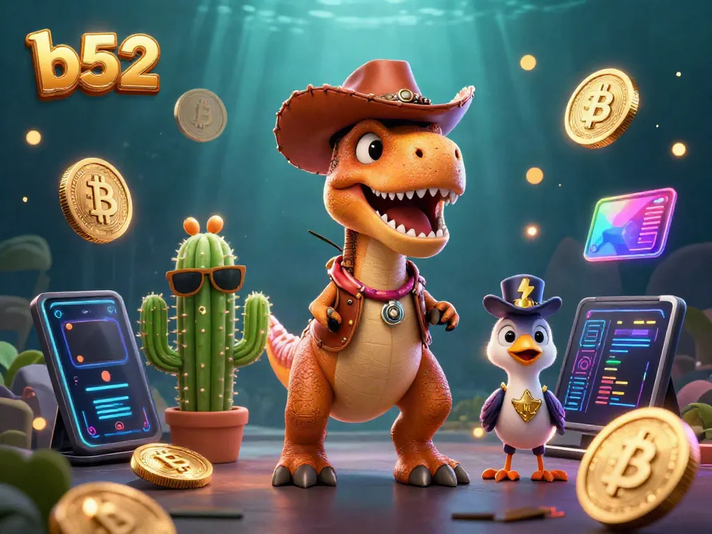 Engage in thrilling b52 gameplay with dynamic characters and vibrant casino elements.