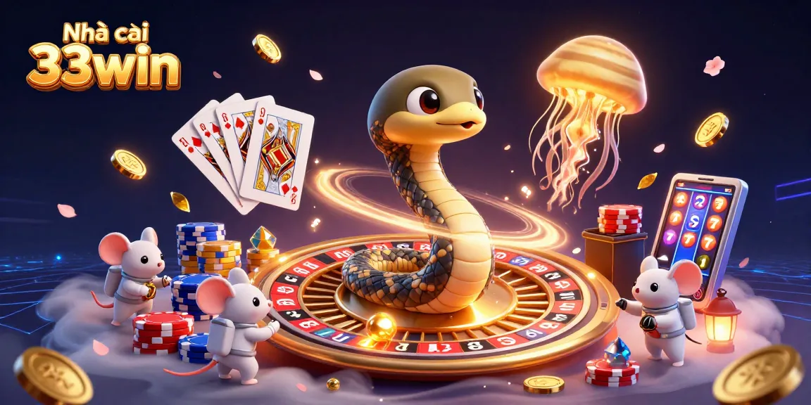 Engage with thrilling games at Nhà cái 33win with unique cosmic-themed casino adventures.