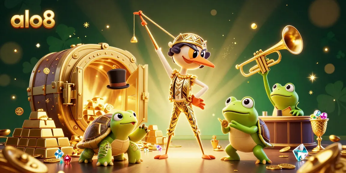 Engage with the vibrant world of aro8, showcasing lively characters in a dynamic casino scene.