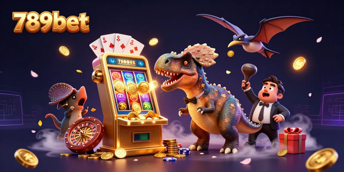789bet trải nghiệm tuyệt vời với máy slot vàng và các nhân vật 3D thú vị trong sòng bạc